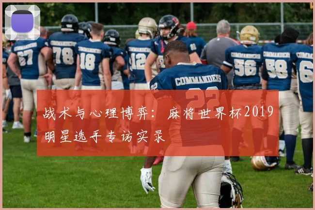战术与心理博弈:麻将世界杯2019明星选手专访实录